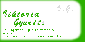 viktoria gyurits business card